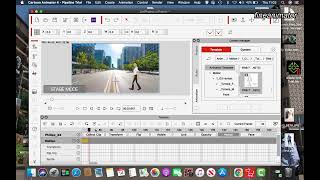 HOW TO ADD A LIVE BACKGROUND TO AN ANIMATION CARTOON ANIMATOR 4 || fineanimator