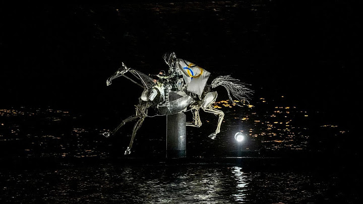 Paris 2024 opening ceremony: Meet the team who created the horse galloping on the Seine