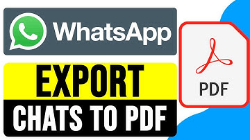 How to EXPORT WhatsApp Chats to PDF on iPhone & Android 2025 | WhatsApp Chat Backup to PDF