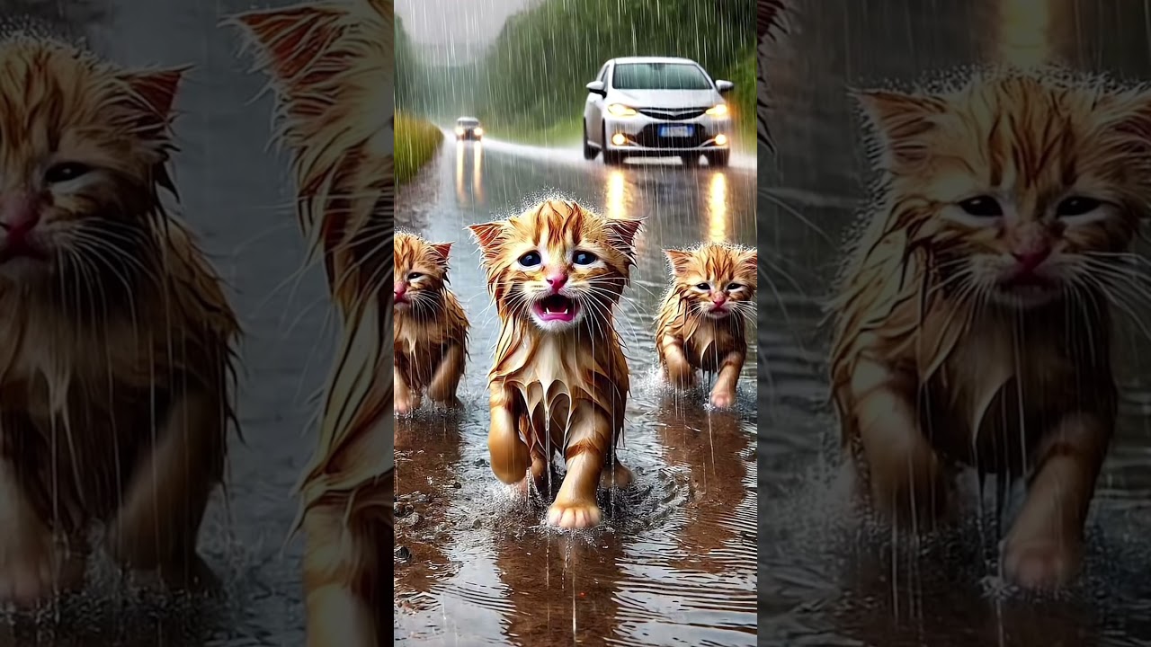 Abandoned Kittens Start a Car Repair Business... And Get the Ultimate Revenge! 🚗🐱💥  