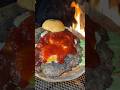 【炭火】余った煮干しでハンバーガー