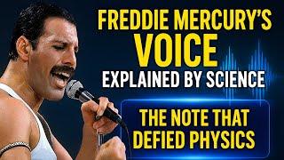 Freddie Mercury’s Voice Explained by Science — The Note That Defied Physics