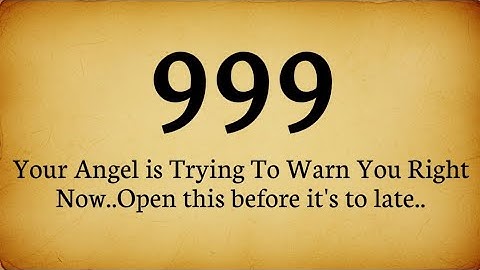 🕊️ 999 Jouw engel probeert je nu te waarschuwen..Open dit nu!!