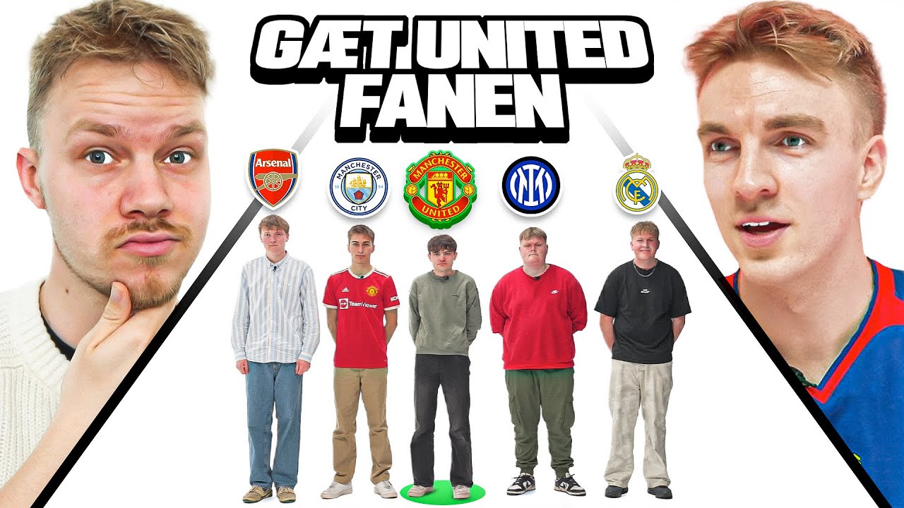 Gæt den rigtige Manchester United fan med Dingo og Mads Frandsen