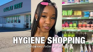 DOLLAR TREE HYGIENE SHOPPING | HYGIENE ON A BUDGET +HAUL🤑