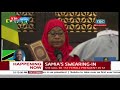 Samia Hassan Suluhu sworn in as Tanzania's first female president