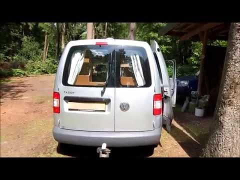 Video: VW's Caddy Mini-Camper Is Een Kleine Thuis Weg Van Huis