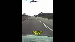 Small Plane Emergency Landing on I-78 in Pennsylvania