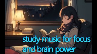 study music for focus and brain power 432 hz, study with me