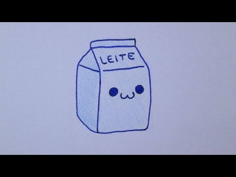 Download video: Como desenhar uma caixa de leite muito fofa