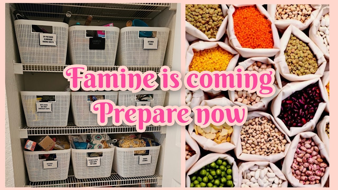 How to survive the soon GLOBAL FAMINE - YouTube