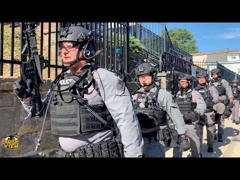 Hudson County SWAT Team leads active shooter drill at Ana L. Klein school in Guttenberg