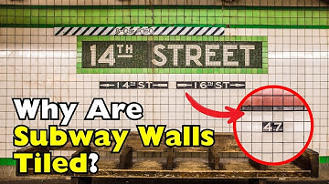 Waarom zijn metrotunnels betegeld? De verrassende reden achter die glanzende muren