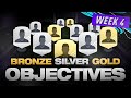 COMPLETING WEEK 4 BRONZE, SILVER & GOLD OBJECTIVES!! FIFA 21