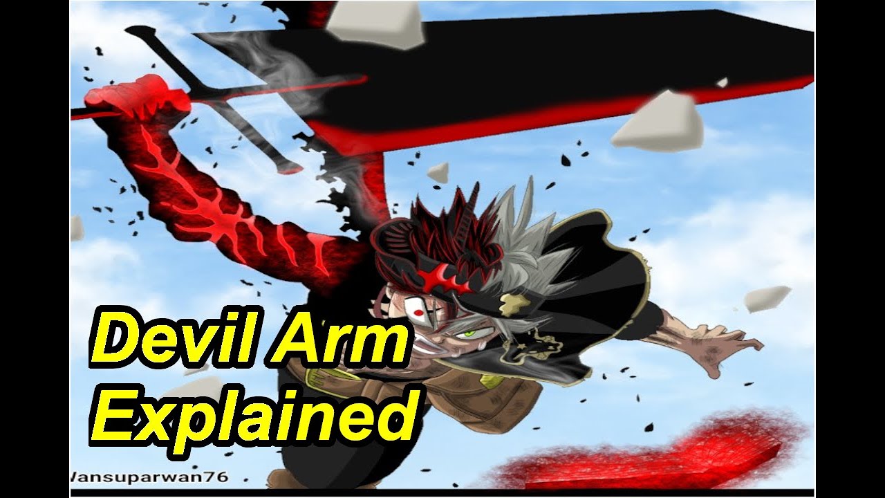 Asta S Devil Arm And Yami S Antimagic Katana Explained Black Clover Discussion Youtube