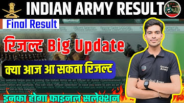 Army Result 2025 | Army Agniveer Result Out Latest Update | Army Result Kab Aayega, Join Indian Army