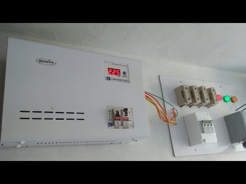 How to install home stabilizer ।। stabilizer connection & fitting।। stabilizer