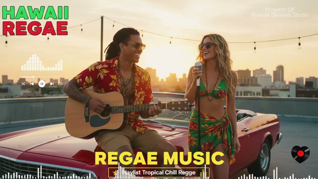 Chill Uplifting Reggae Hawaiian Island Music for Good Mood Bob Marley Inner Circle Shaggy