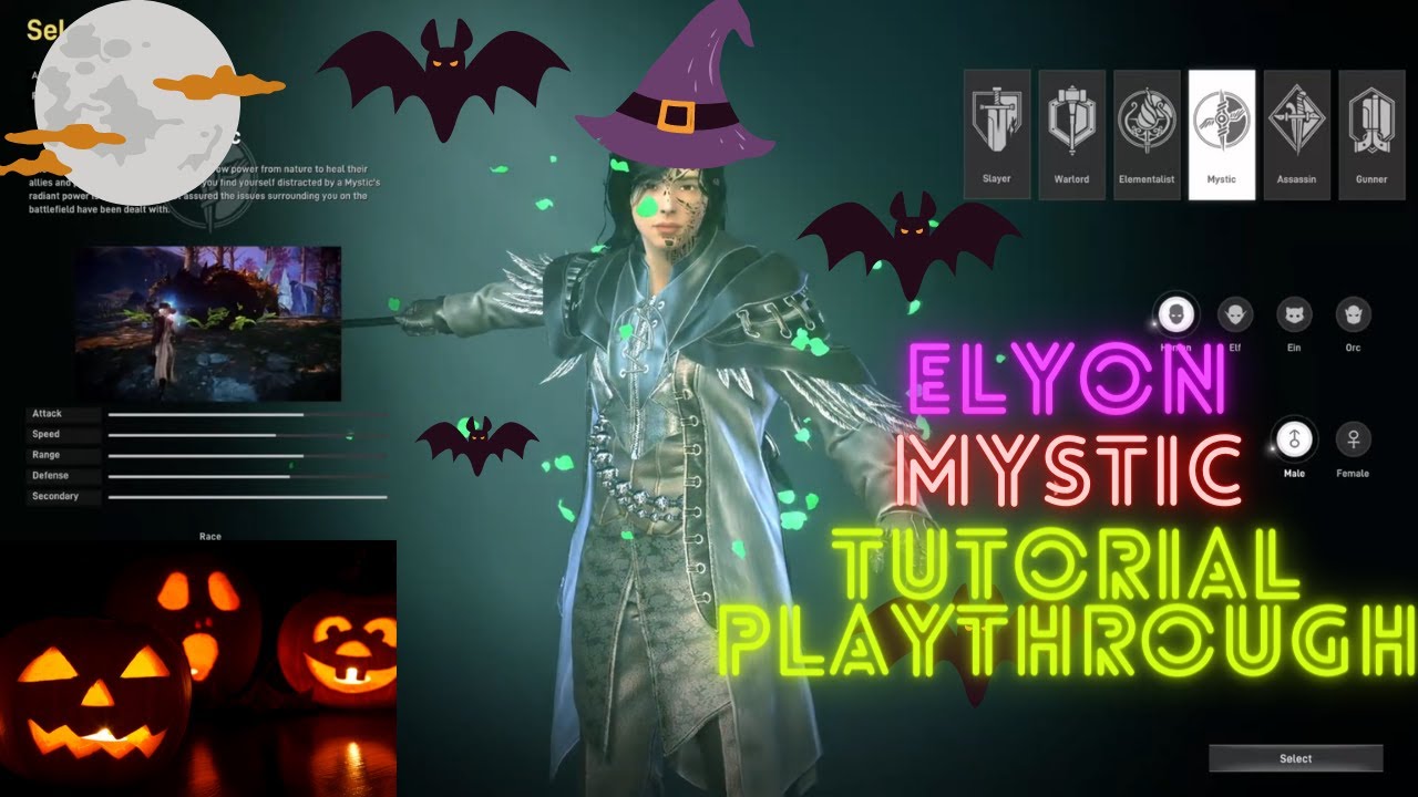 Elyon - Mystic Tutorial Playthrough