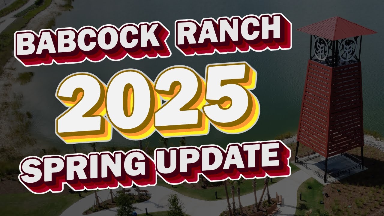 Babcock Ranch Spring Update 2025 - YouTube