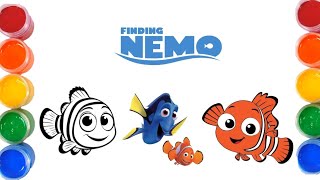 How to Draw Nemo | Finding Nemo | Step by Step Tutorial 
