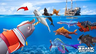 GIANT DOLPHIN THE NARWHAL GOT 90% OFF AND KILL ALL SHARK - BIG SHARK | HUNGRY SHARK EVOLUTION screenshot 1