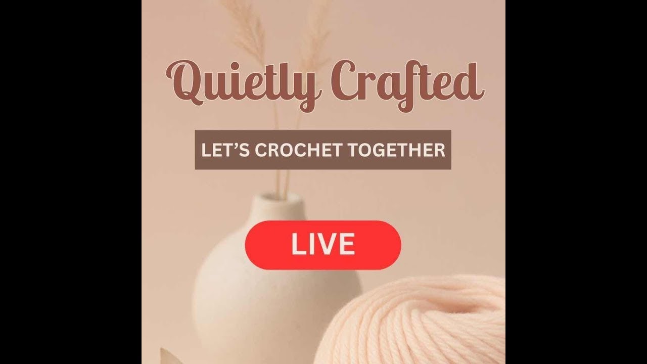 🧶 COZY QUIET CROCHET | Strawberry Truffle Scarf Series #5 | Sunday Stitches