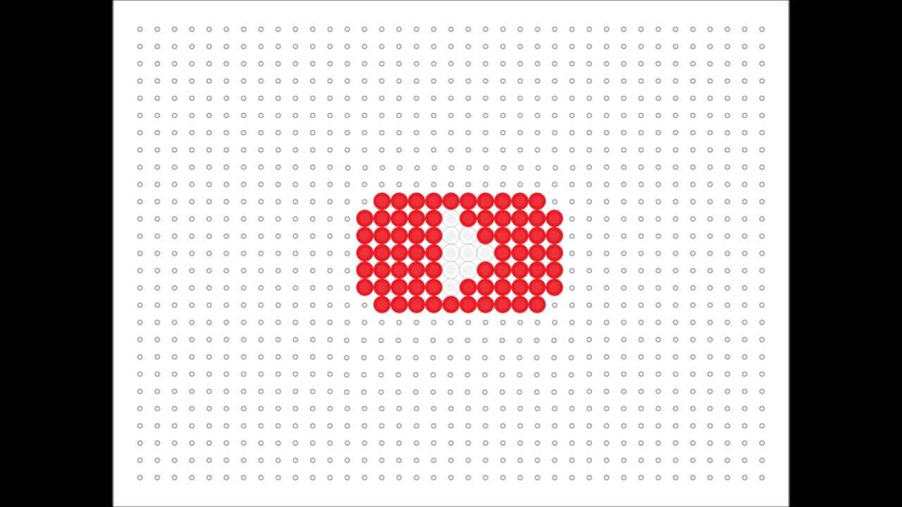 Youtube Logos Perler Beads Perler Beads Designs Hama Beads Sexiz Pix