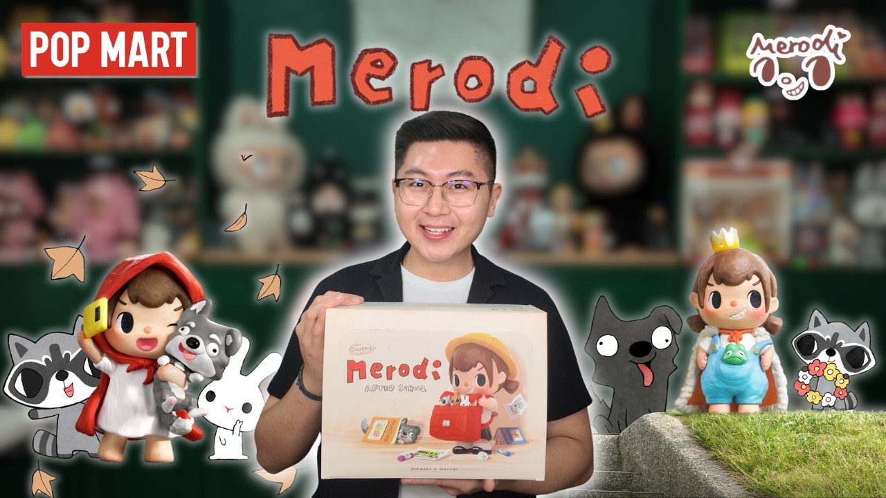 SAY HELLO TO MERODI! 😍 NEWEST POP MART IP FULL SET Unboxing - YouTube