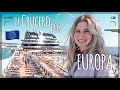 Así es VIAJAR en CRUCERO por EUROPA 🇪🇺 ¿Cuánto cuesta? angelianak