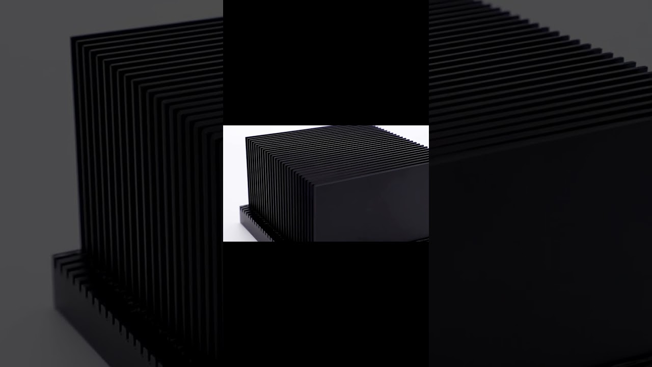 Bonded fin heat sink 