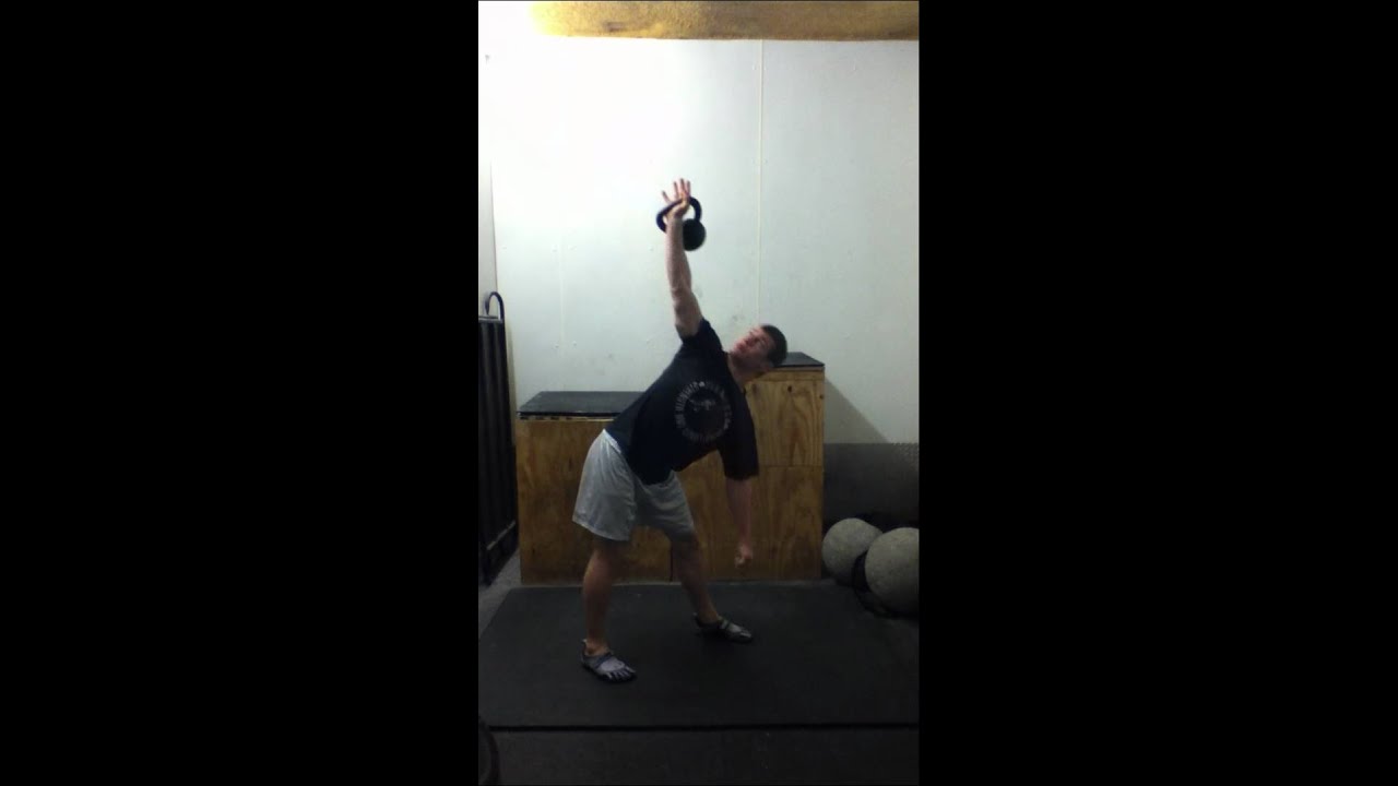Wrestling Training Kettlebell Windmill YouTube