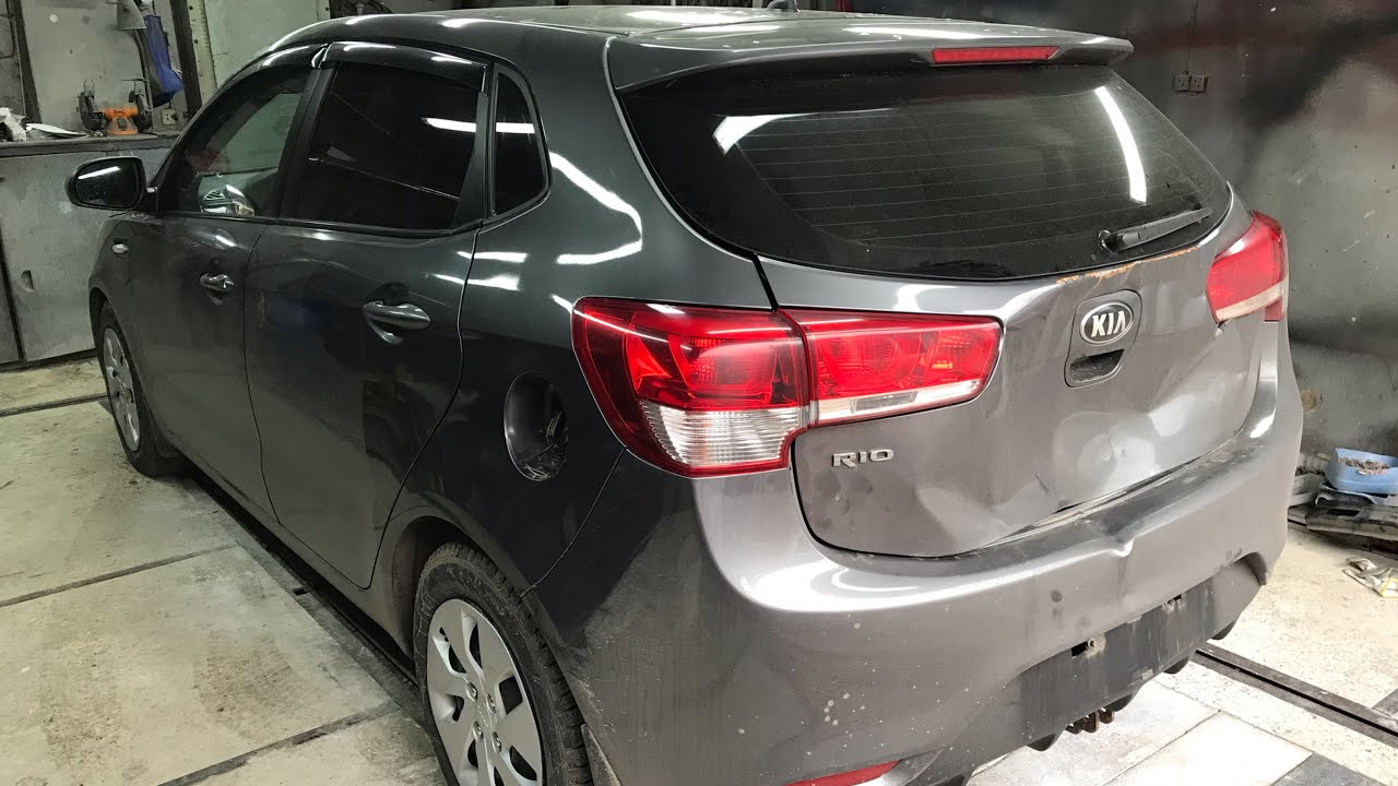 Kia rio ремонт