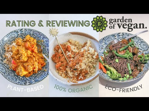 Rating & Reviewing GARDEN OF VEGAN // plant-based meal prep delivery service in Australia