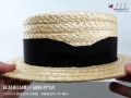 FUJI HAT 【フジハット】帽子　本格花麦カンカン帽 (sox105) - ELEHELM帽子通販専門店 -