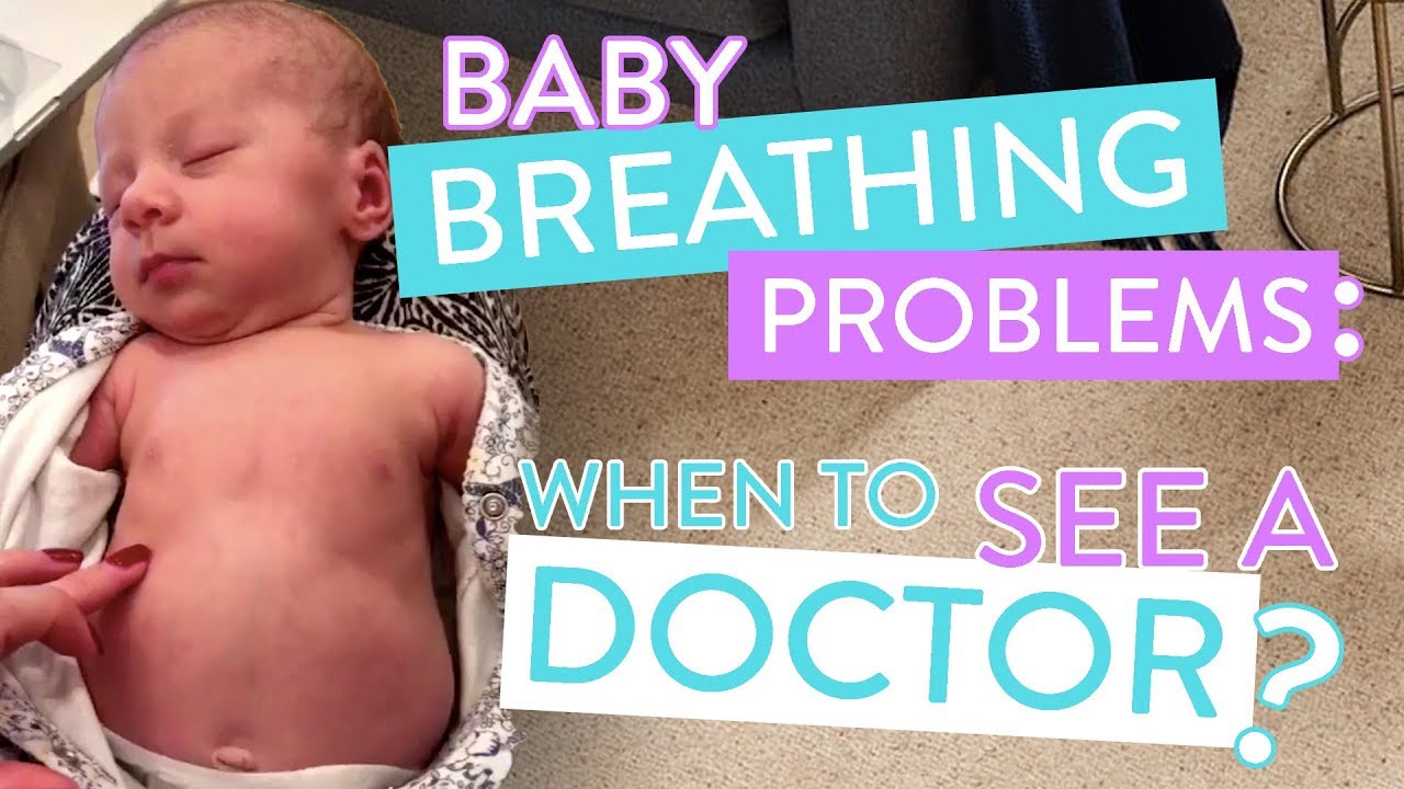 baby belly breathing while sleeping