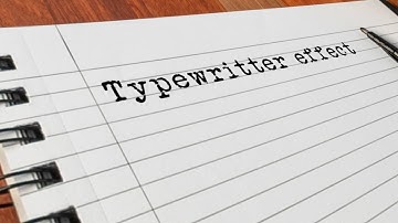 Typewriter text effect hitfilm express | Typing effect