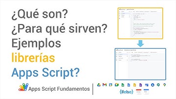 Google Apps Script 22 - Librerías en Apps Script