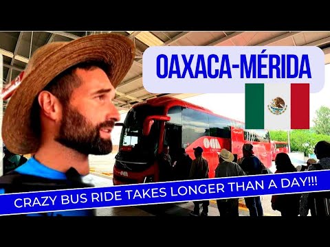 CRAZY Mexican Bus Ride Takes More Than An ENTIRE DAY! Oaxaca - Mérida ...