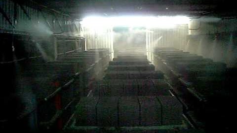 Concrete Block Curing System