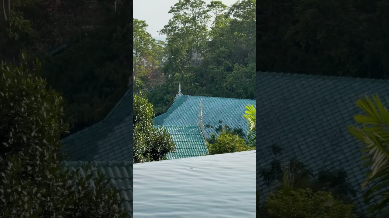 Infinity rooftop pool at Krabi 🏝️🍹 