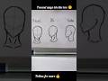 how to draw head easily form any angle ✨ #drawing #artist #viral #shorts #tending #head #art