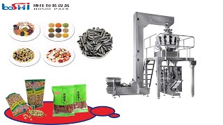 Boshi pack CE automatic granule nuts chips multi-head weigher packing machine