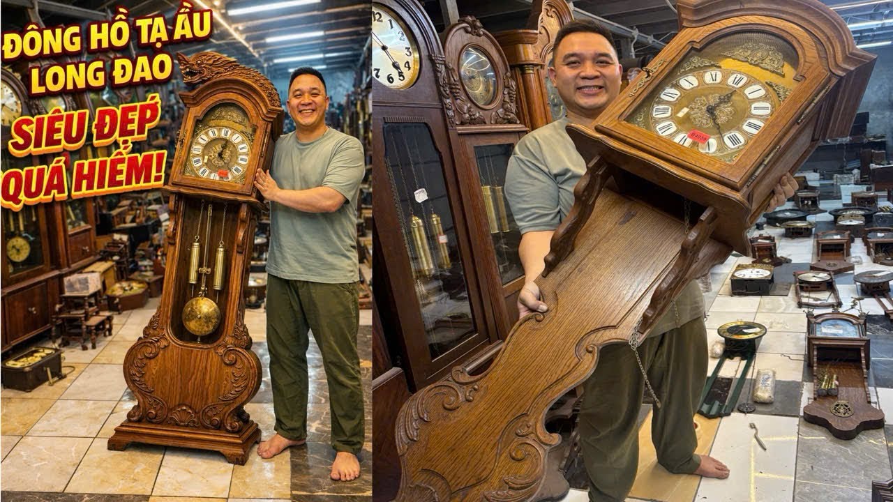 Siêu phẩm đầu long đao Đồng Hồ Tạ Cực Víp