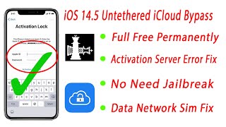 April 2021 !! iOS 14.5 Untethered iCloud Bypass With Sim Working | Bypass iCloud Without Jailbreak