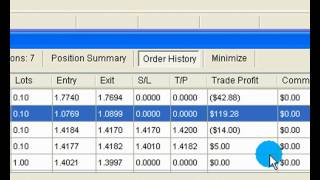 Forex Internals Trader Helper OrderHistory HD