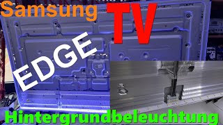 Fernseher reparieren TV Service & repair EDGE Hintergrundbeleuchtung Backlight repair | TV kein Bild