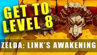 The Legend of Zelda Link's Awakening Switch how to get to Level 8 head of the turtle