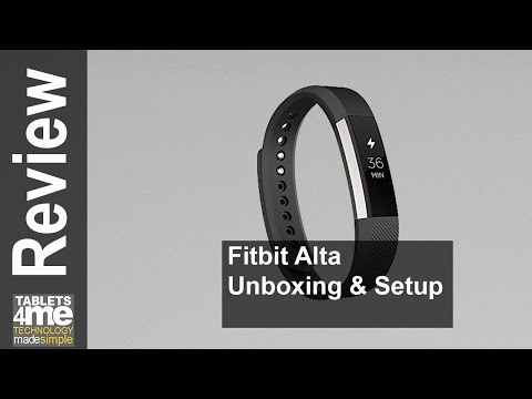 NEW fitbit Alta Unboxing and Setup