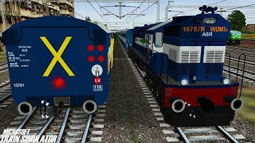 Kochuveli - Porbandar Weekly Express || VTA WDM3D || MSTS Open Rails Journey Part 1